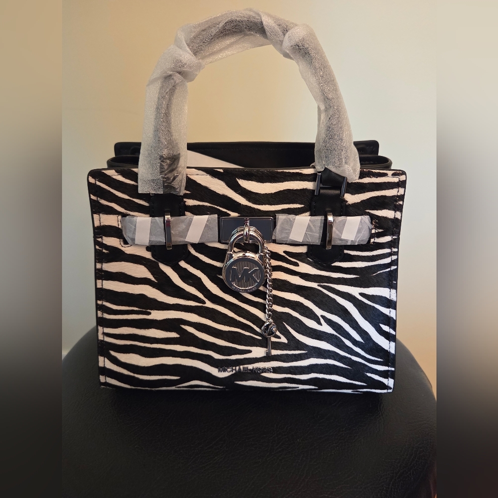 Michael Kors Zebra Print Purse/Mother's Day Special Price!